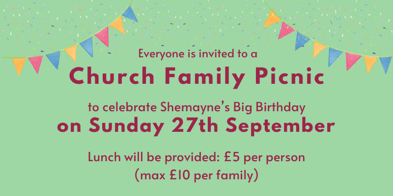 WR Church Family picnic